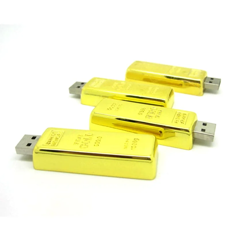 Gold Bar USB Flash Drive